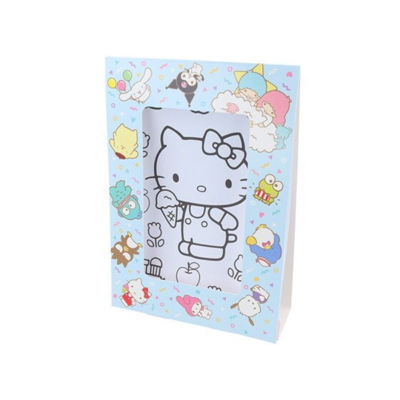 サンリオキャラクターズ ぬってかざれる！パレットぬりえ 女の子