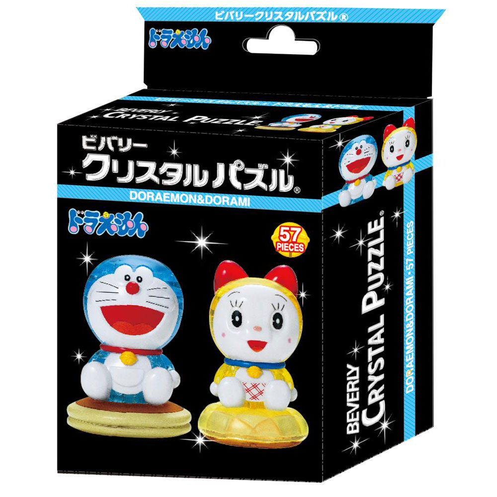 ドラえもん クリスタルフィギュア ドラえもん」クリスタルパズル ドラえもん（32個入