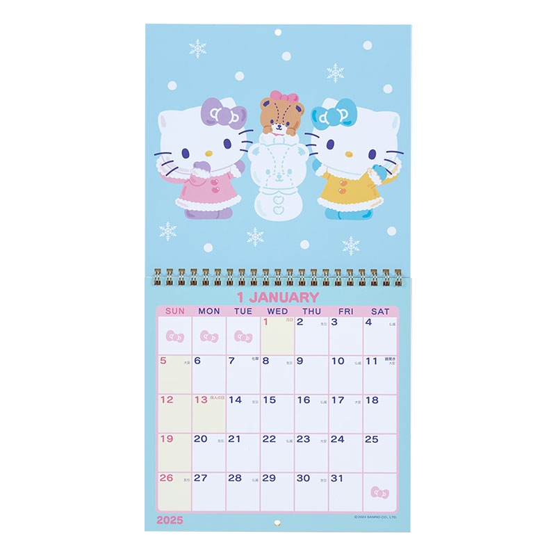 2000年 ハローキティ パタパタカレンダー サンリオ HELLO KITTY