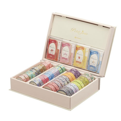 プチジョア マスキングテープ・メンディングテープ・アロマふせんセット 大好評のメンディング・マスキングテープにアロマふせんがセット