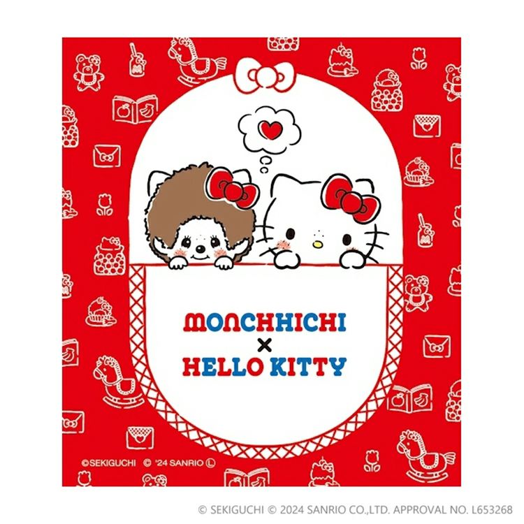 古川紙工 モンチッチ×ハローキティ 50th Anniversary メモパッド