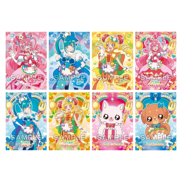 デリシャスパーティプリキュア キラキラトレーディングコレクション 女の子 キッズ プレゼント グッズ 全30種類