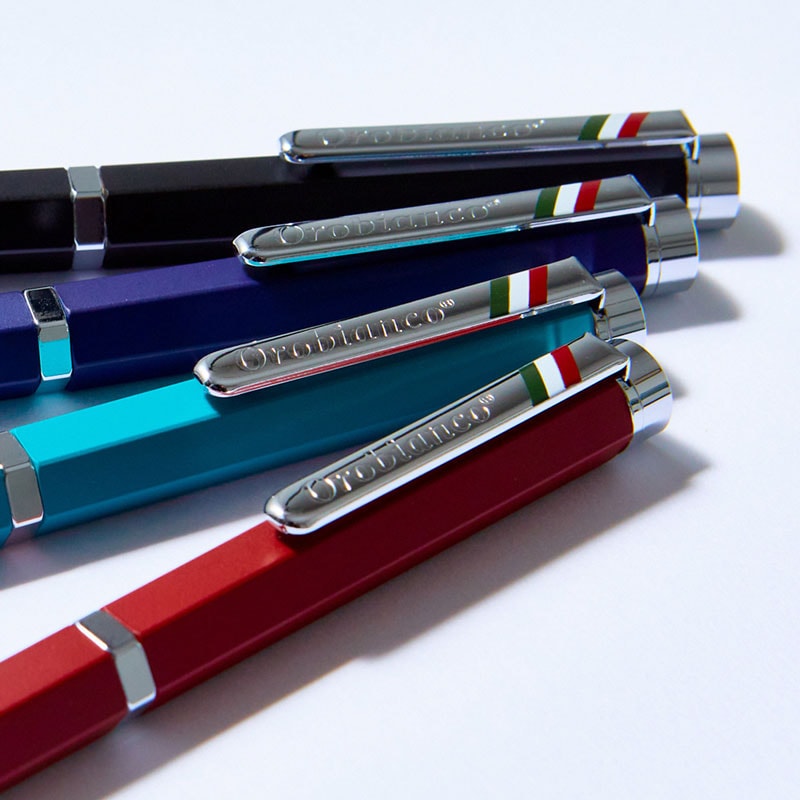 Orobianco オロビアンコ ボールペン ヘキサ 回転式 六角形