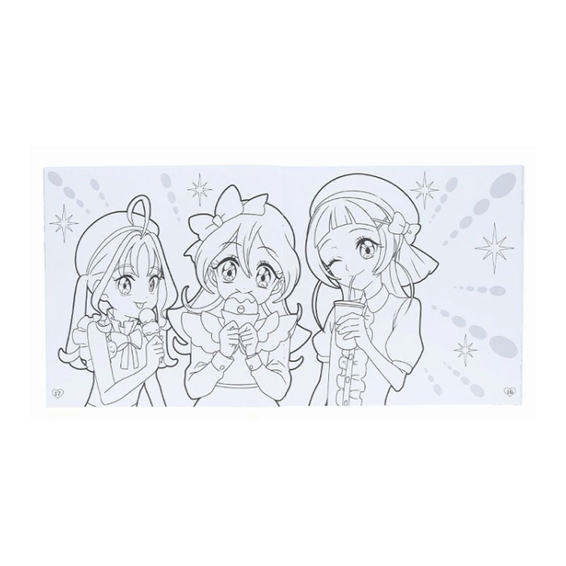 キミとアイドルプリキュア♪ デッカぬりえ 女の子 キッズ プレゼント