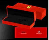 フェラーリFerrari100 F9502 グロスブラック(黒） 万年筆+ボールペン