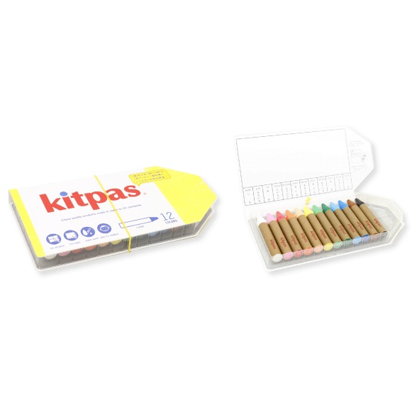 キットパスリニューアル第一弾! 太くてもちやすい、折れにくいキット