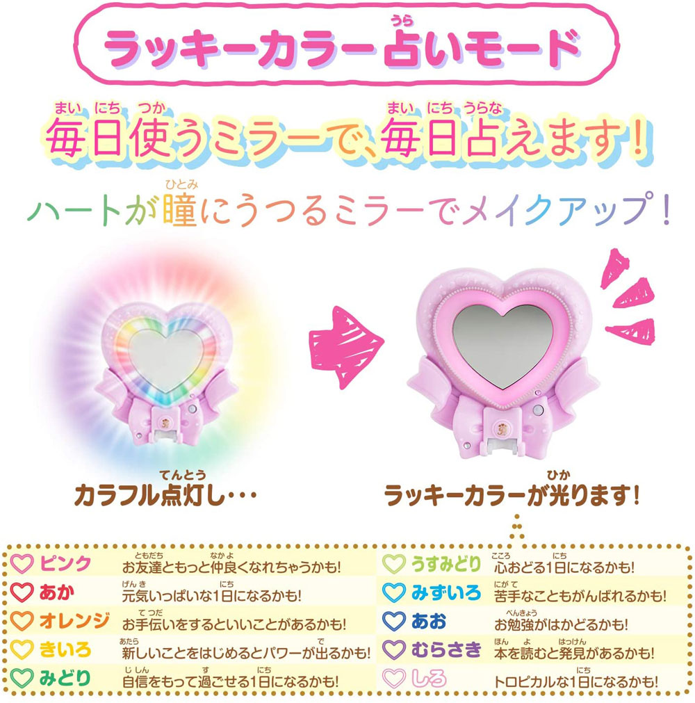 Pretty Holic ハートアイズミラー バンダイ トロピカル～ジュ