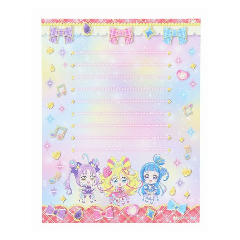 キミとアイドルプリキュア♪ レターセット 女の子 キッズ プレゼント