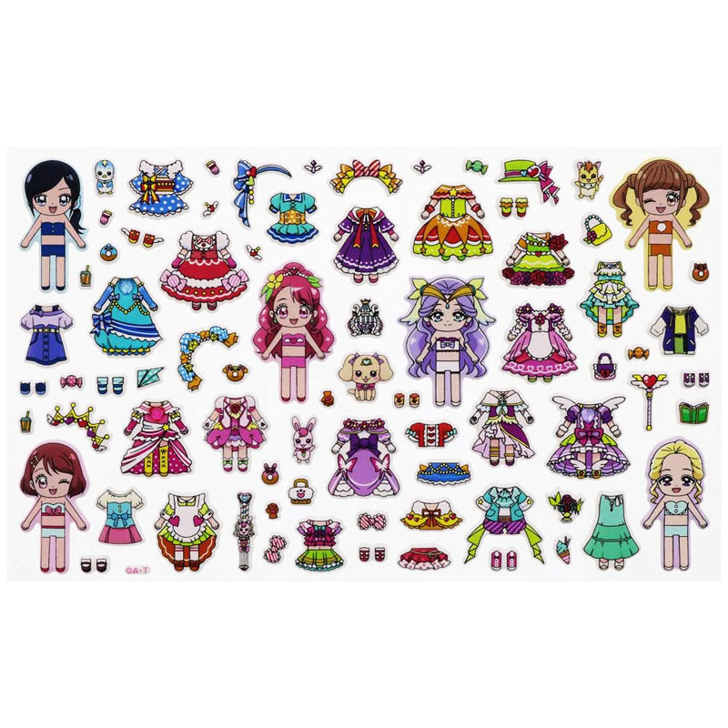 ヒーリングっどプリキュア きせかえシールバッグ 女の子に大人気 キュアアース キャラクターステーショナリー キャラクター別 プリキュア ヒーリングっどプリキュア 文房具を贈り物に 文具の森 大人の文具ギフト館