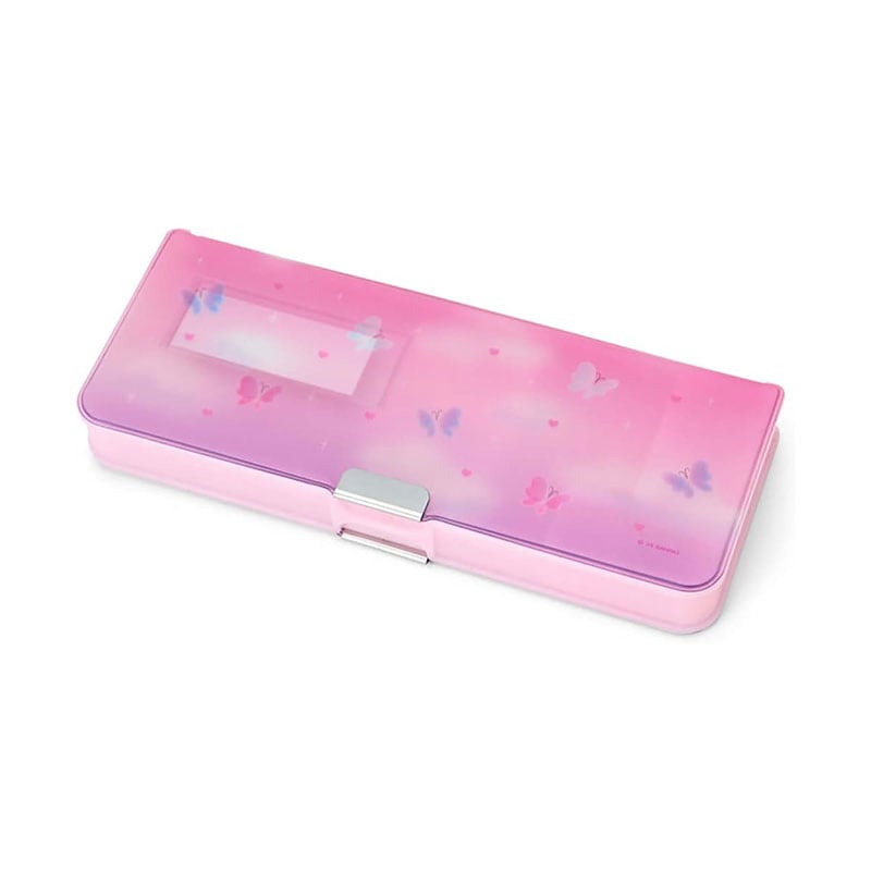 マイメロディ 両面開き筆箱 クリア ペンケース 2026年 サンリオ 新入学