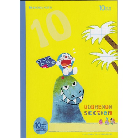 新しく貼り絵調のデザインに☆ ショウワノート ドラえもんセクション