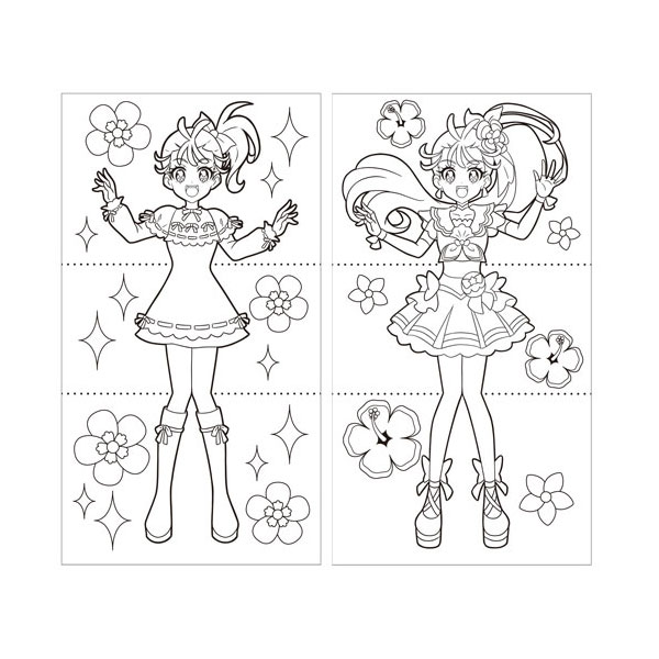 新品 未使用  プリキュア ぬりえ 着せかえ  三点おまとめ プリキュア ぬりえ 30冊 きせかえ 1冊