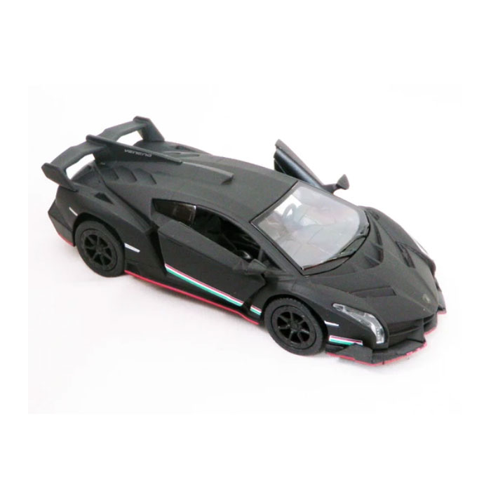 ランボルギーニ プルバックカー ブラック ミニカー イタリア