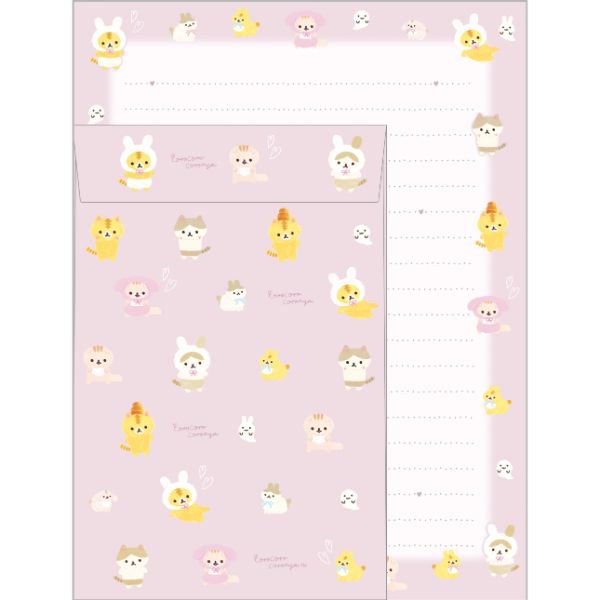 サンエックス ころころコロニャ こうさぎをあずかるニャ レターセット 日本製 プレゼント キャラクターステーショナリー,キャラクター別,サンエックス,その他キャラクター 文房具を贈り物に!☆文具の森☆大人の文具ギフト館 サンエックス ころころコロニャ こうさぎをあずかるニャ レターセット 日本製 プレゼント キャラクターステーショナリー,キャラクター別,サンエックス,その他キャラクター 文房具を贈り物に!☆文具の森☆大人の文具ギフト館