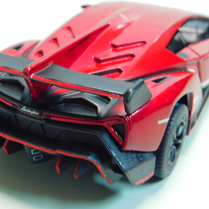 ランボルギーニ プルバックカー ボルドー ミニカー イタリア