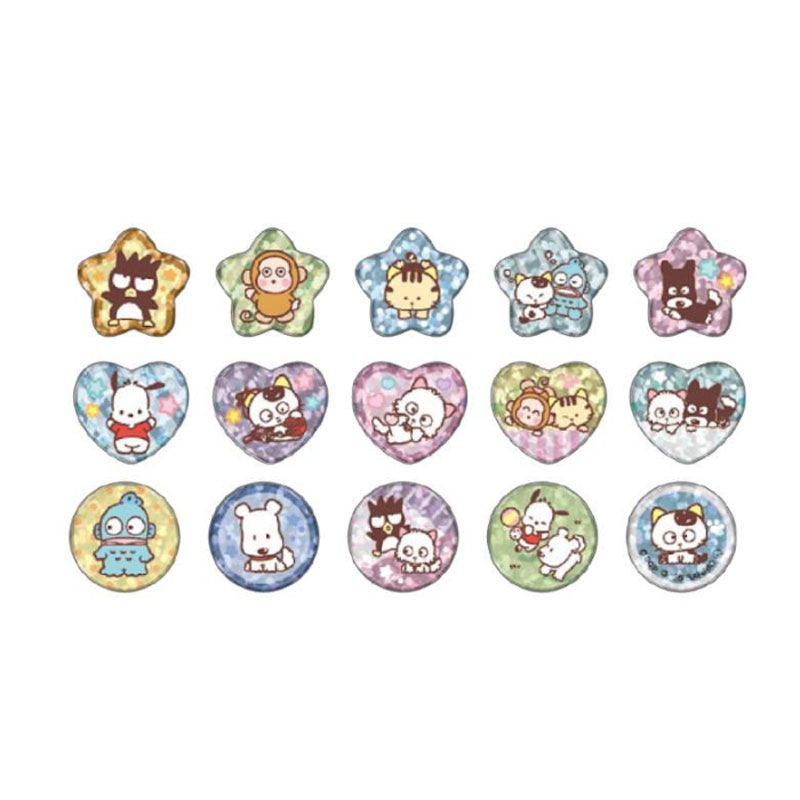 おはじきシールフレーク タマ＆フレンズ×サンリオキャラクターズ