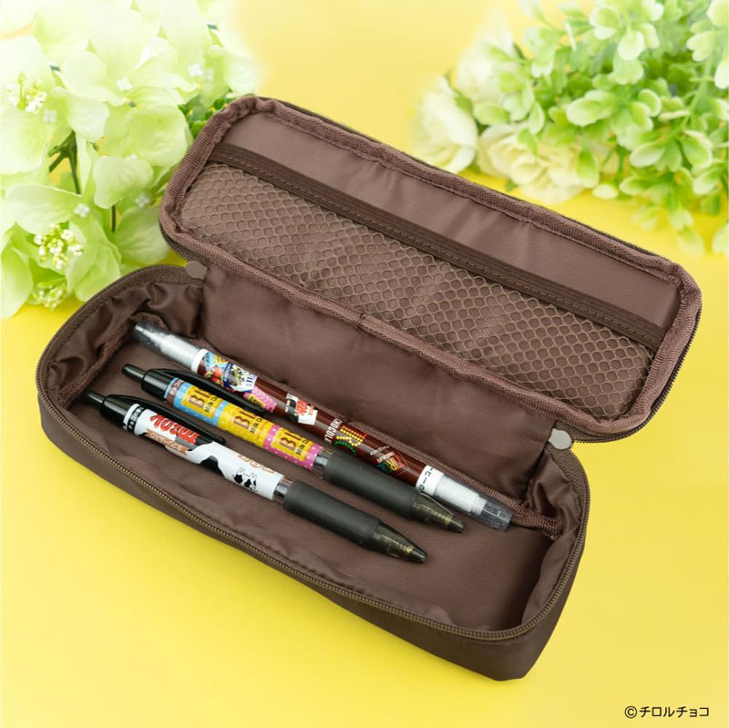 チロルチョコ ペンポーチ bis funbox ペンケース 小物入れ お菓子入れ