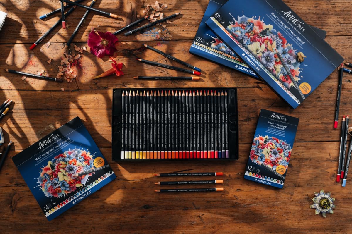 ステッドラー STAEDTLER Artist Series マルス ルモグラフ 水彩色鉛筆