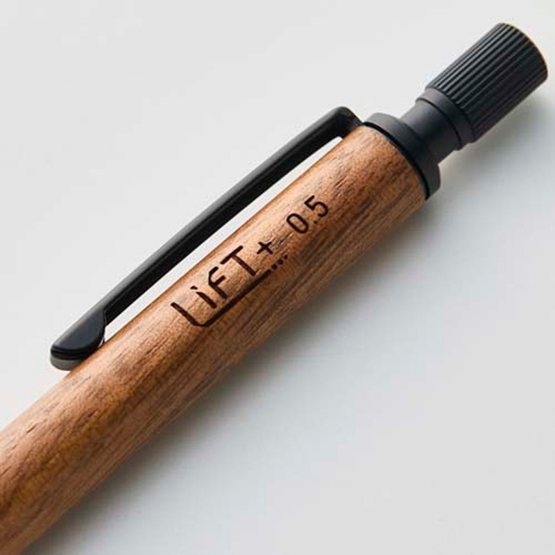 キテラ Kitera LIFT+ Wood ウォールナット シャープペンシル 0.5mm 木