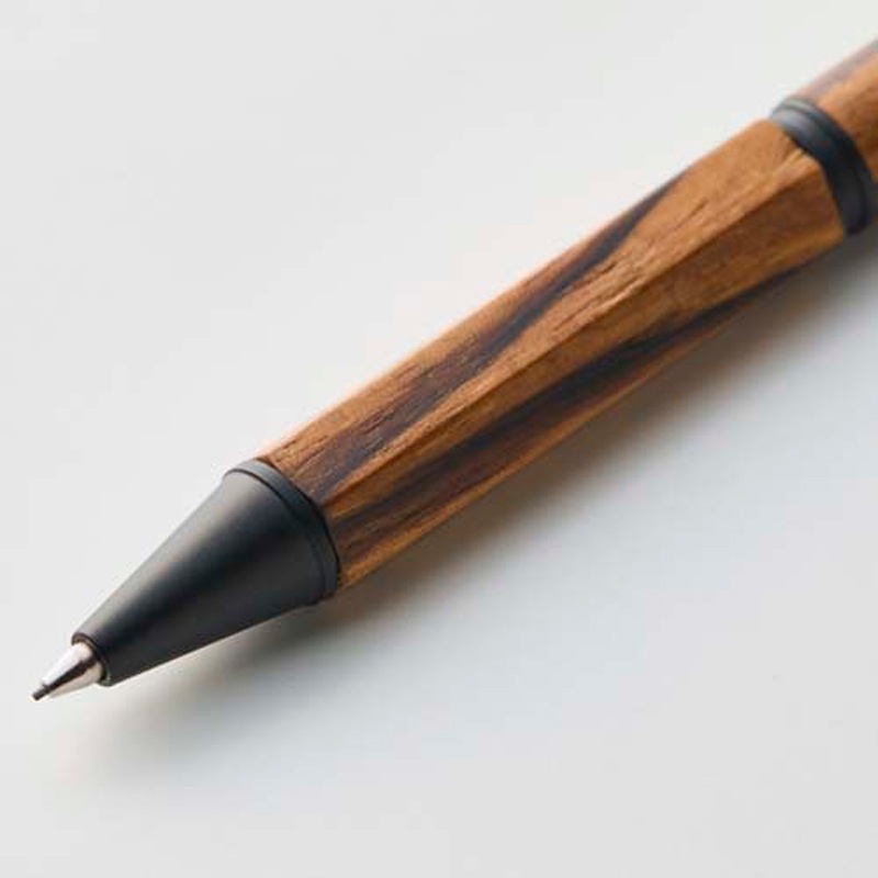 キテラ Kitera LIFT+ Wood ゼブラウッド シャープペンシル 0.5mm 木軸