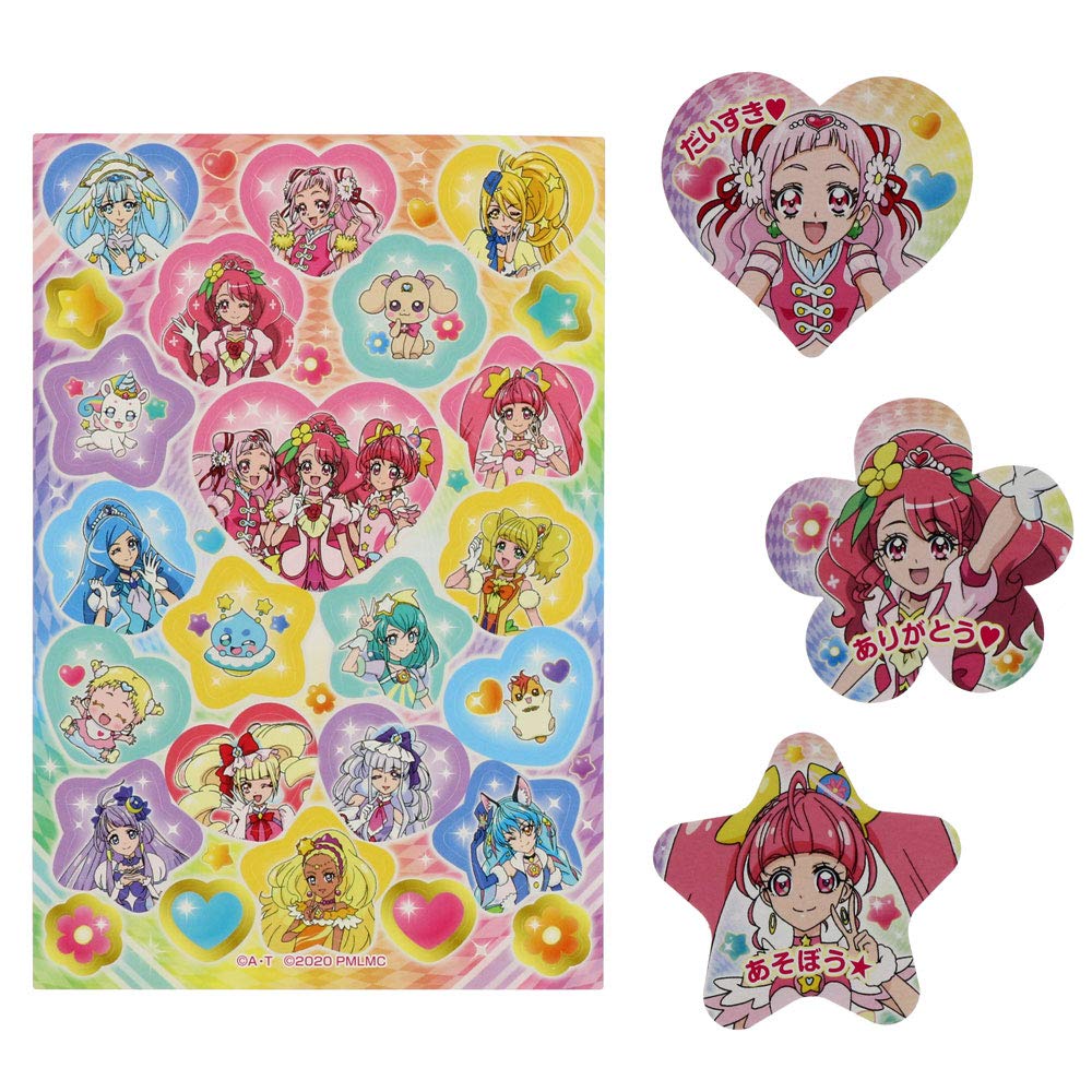 ば様 プリキュアミラクルリープ サイン付きのキャラクター書き下ろし色紙