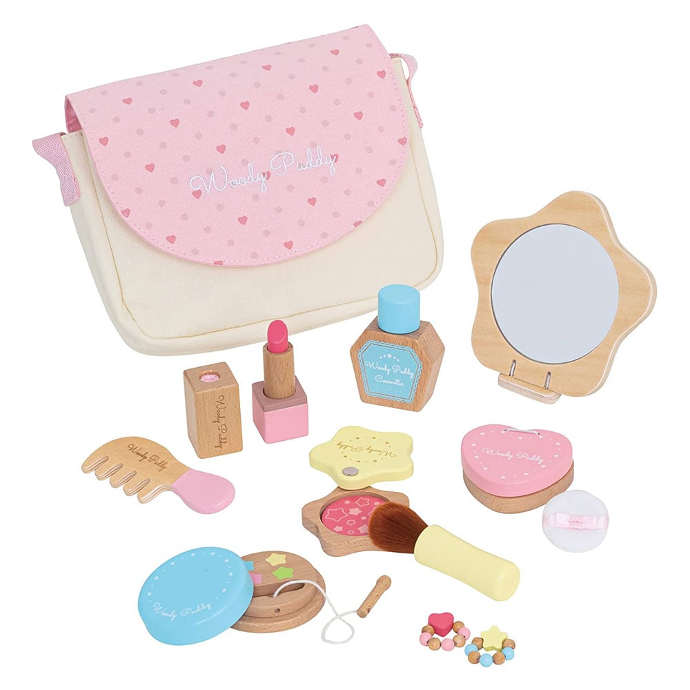 WOODY PUDDY はじめてのおままごと きらきらコスメセット メイク