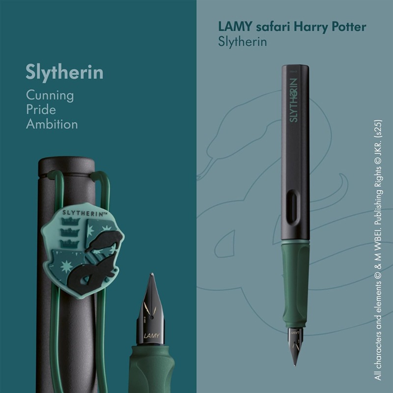 LAMY サファリ 万年筆 ハリーポッター コラボ スリザリン 細字 F 専用