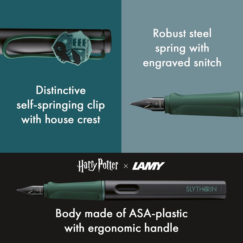 LAMY サファリ 万年筆 ハリーポッター コラボ スリザリン 細字 F 専用