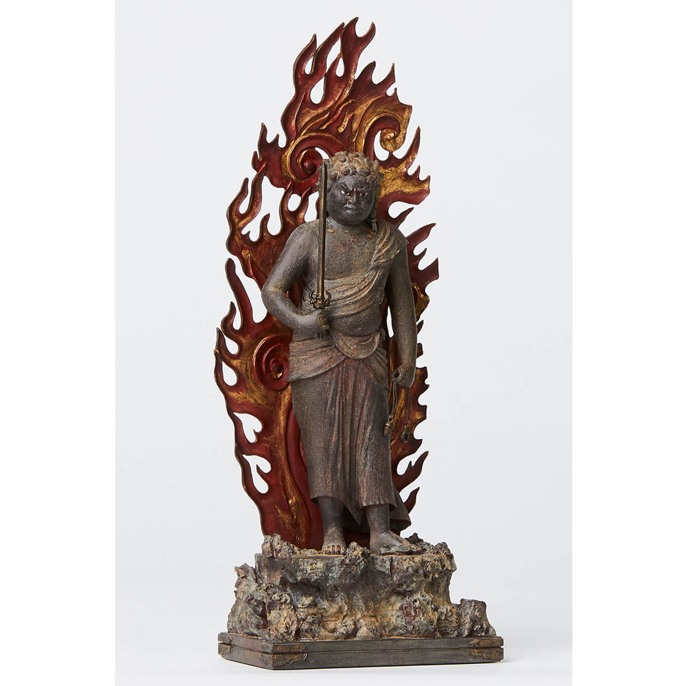 イSム TanaCOCORO『掌』 不動明王立像 癒し フィギュア 約20cmの掌