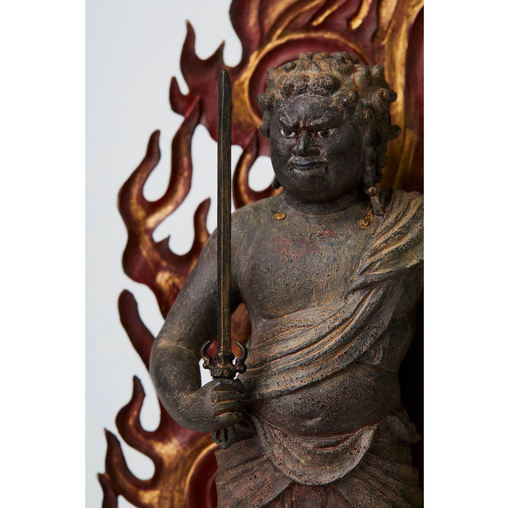 イSム TanaCOCORO『掌』 不動明王立像 癒し フィギュア 約20cmの掌