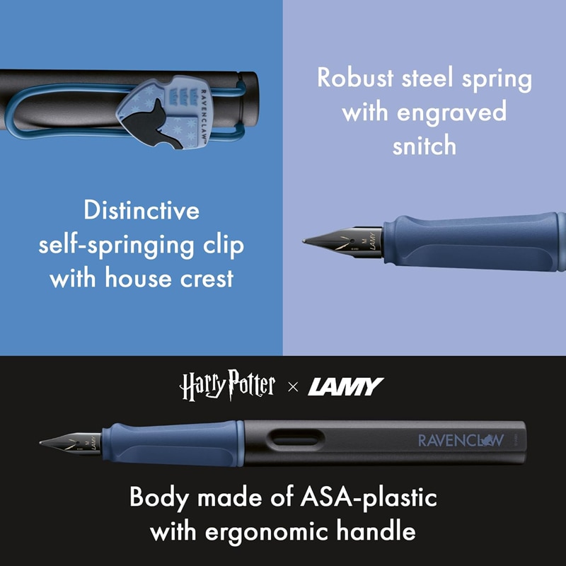 LAMY サファリ 万年筆 ハリーポッター コラボ レイブンクロー 細字 F