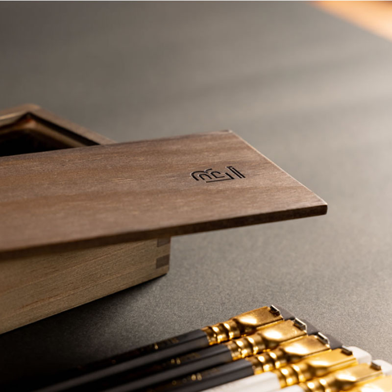 ブラックウィング ラステックボックス セット 鉛筆 ダース 六角