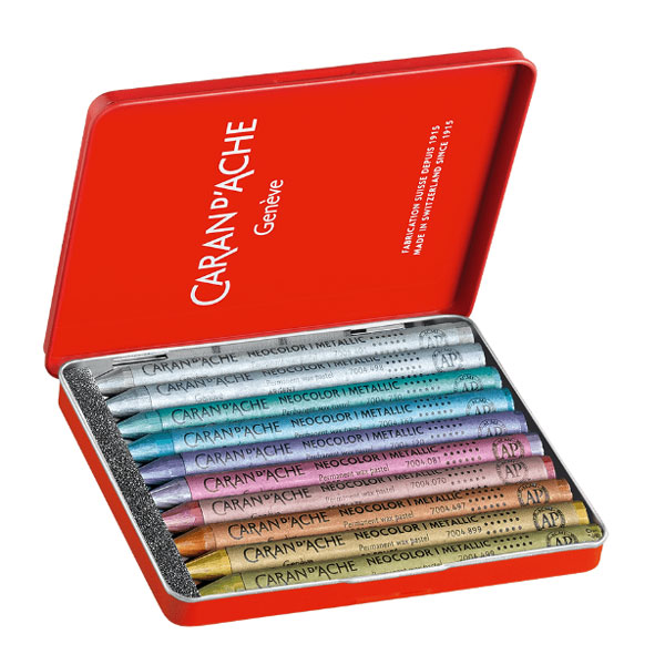 カランダッシュネオカラー 126色缶 可愛らしかっ 