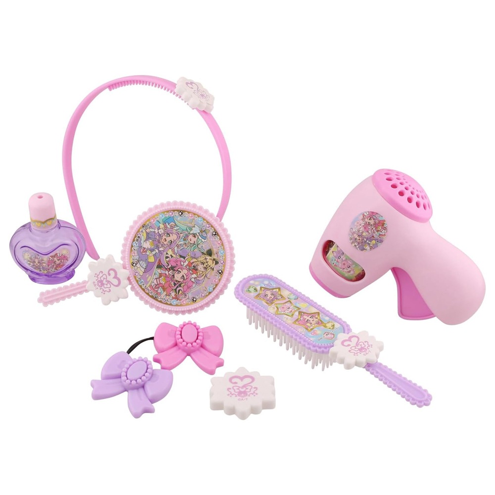 名探偵プリキュア！ ヘアメイクセット 知育玩具 女の子に大人気