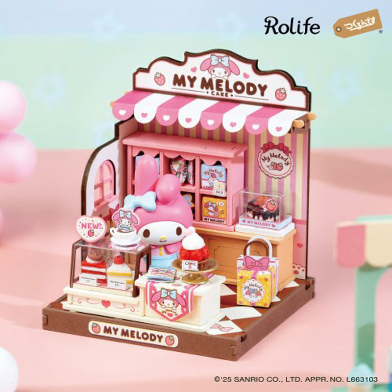 Rolife つくるんです DIY! つくろう！ミニチュアハウス マイメロディの