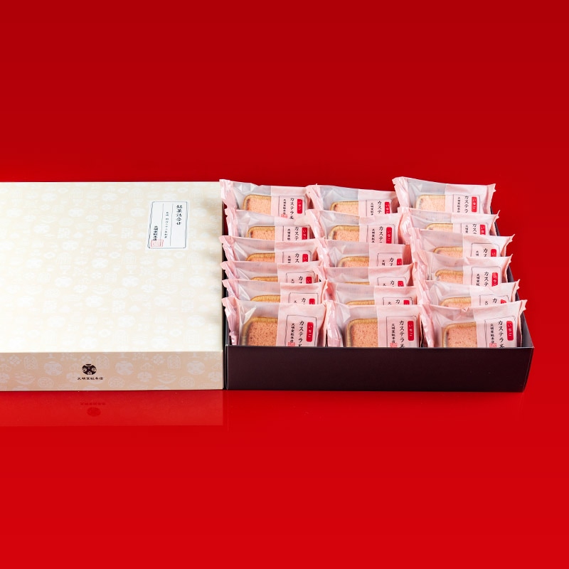 いちごカステラ巻　18個入