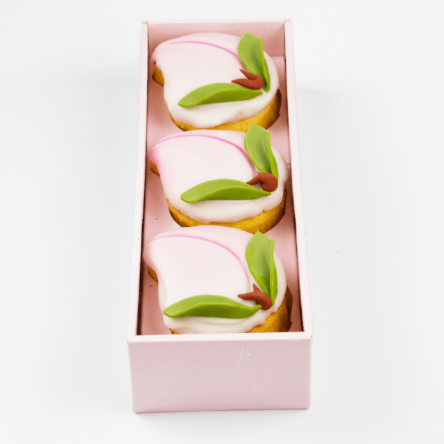 桃カステラ　大　3個入