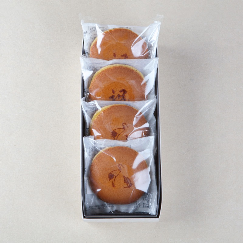 【敬老】焼印入り三笠山4ケ入