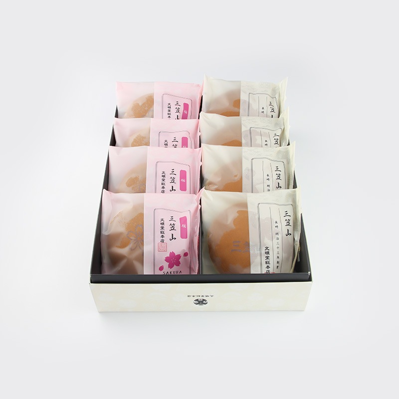 三笠山詰合せ8個入（三笠山・さくら三笠山）