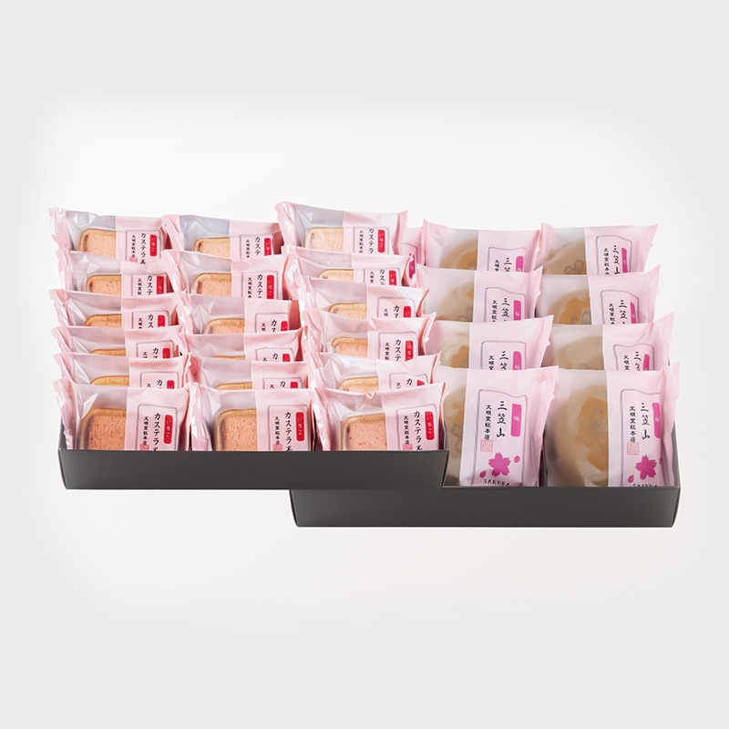 【WEB限定】 春の詰合せ4号（さくら三笠山・いちご巻）