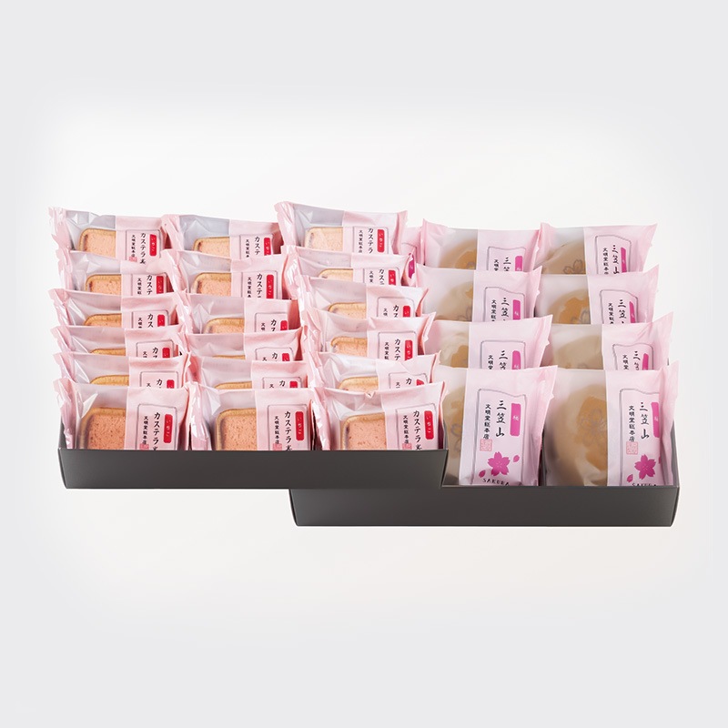 【WEB限定】 春の詰合せ4号（さくら三笠山・いちご巻）