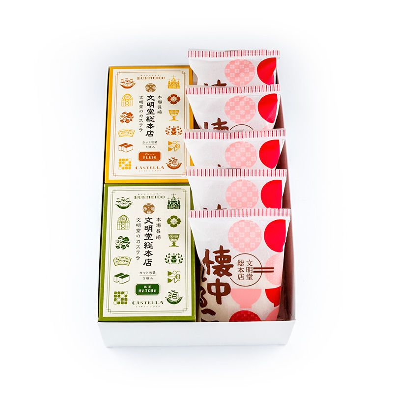 懐中しるこ・カステラ詰合せ 1号 <季節限定>