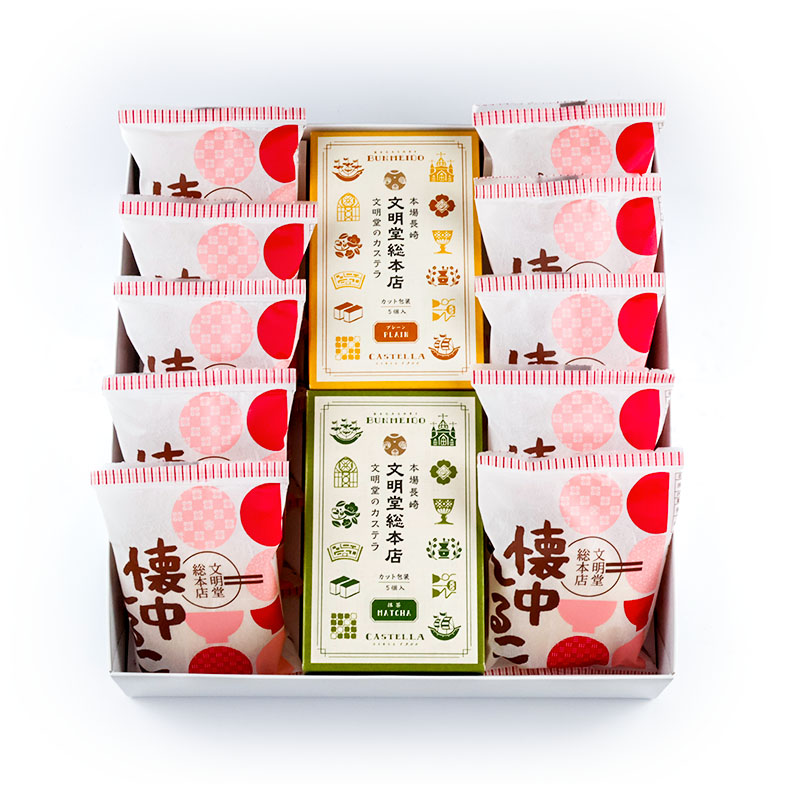 懐中しるこ・カステラ詰合せ 2号　＜季節限定＞