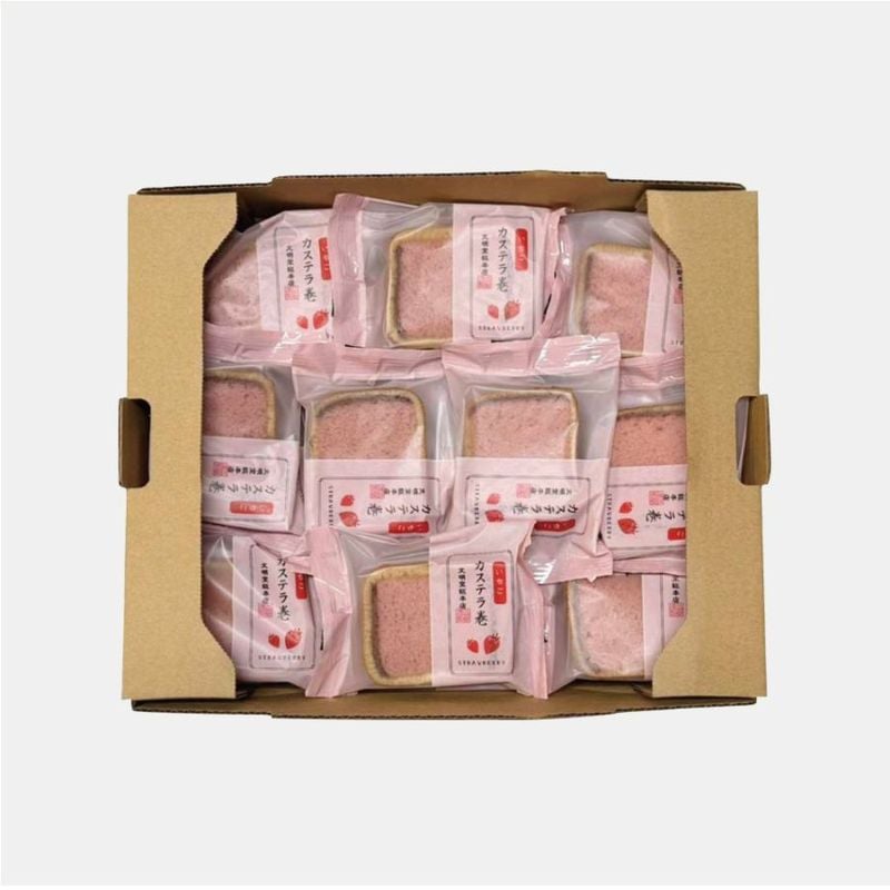 【WEB限定】差し入れセット いちごカステラ巻 20個入