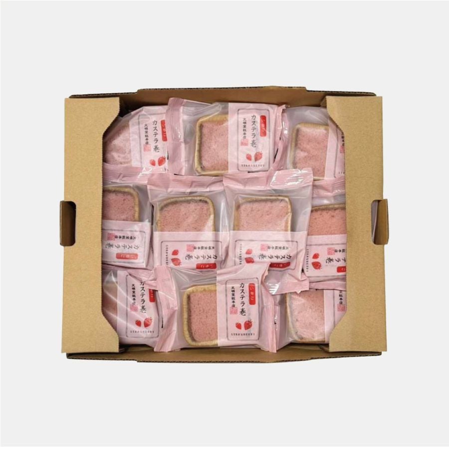 【WEB限定】差し入れセット　いちごカステラ巻 20個入