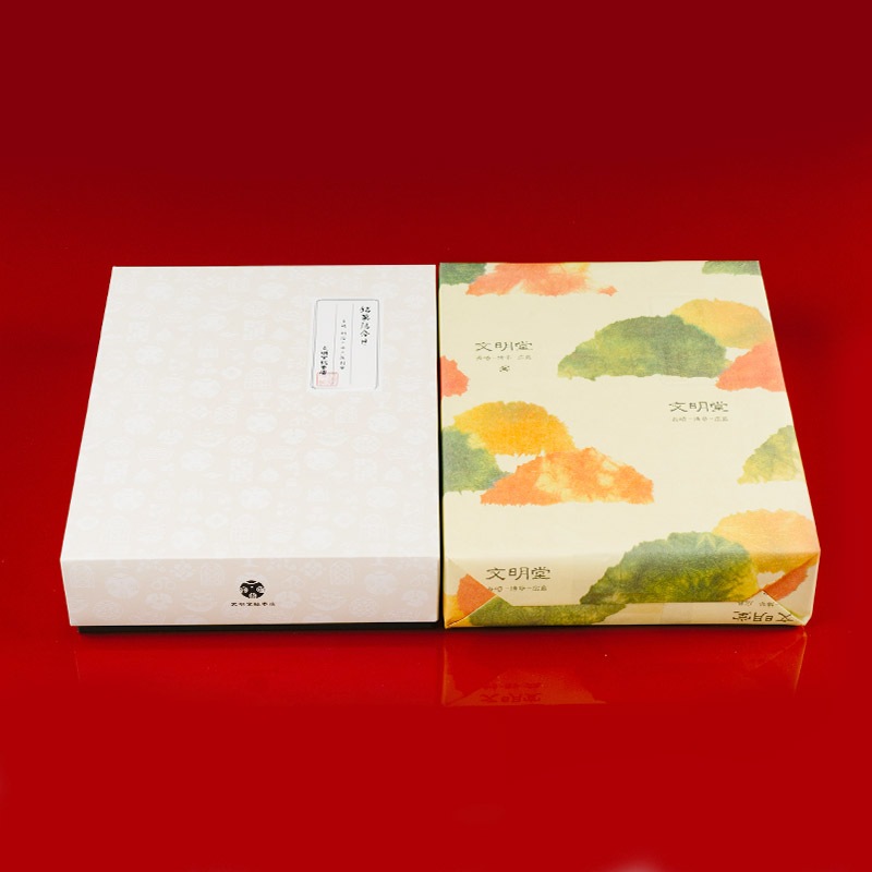 三笠山　8個入　文明堂総本店が手掛ける和菓子