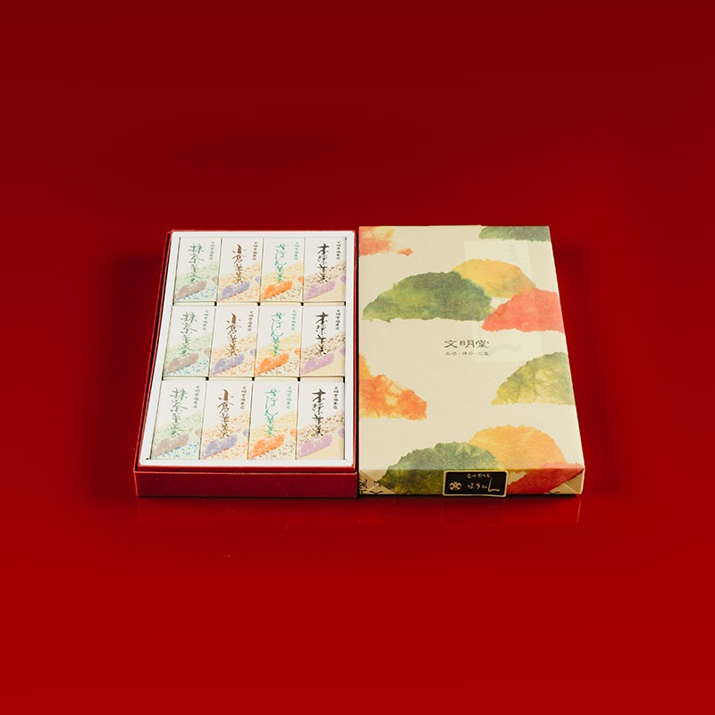 ようかん　12本入（小倉3・本練り3・抹茶3・ざぼん3）