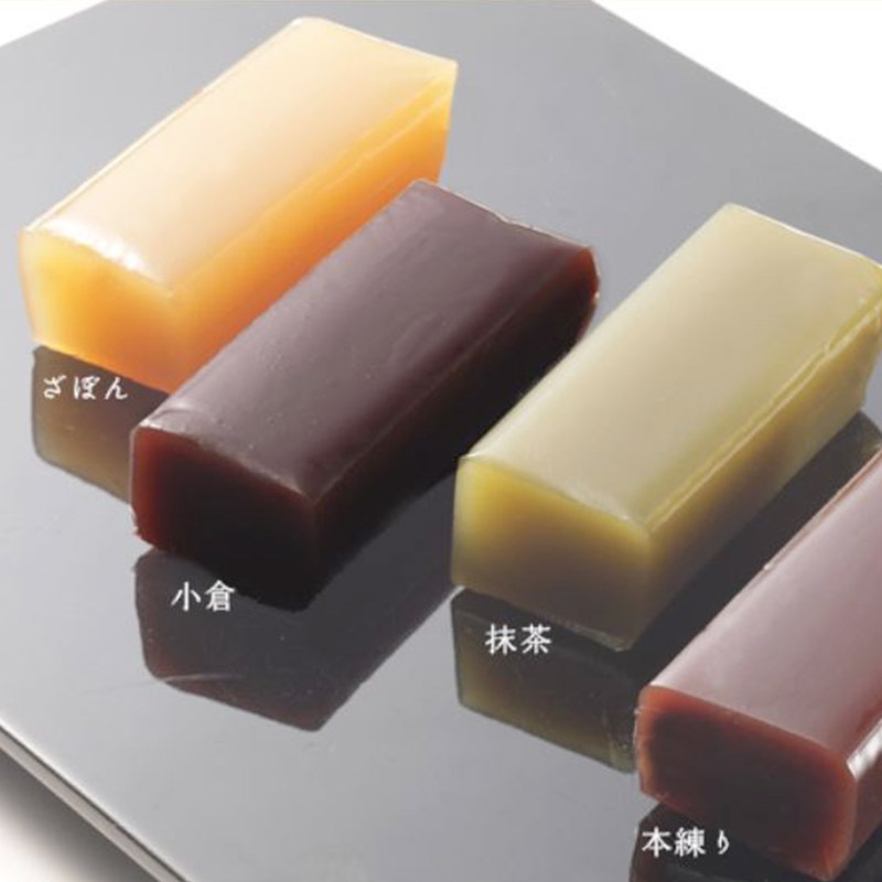 ようかん　12本入（小倉3・本練り3・抹茶3・ざぼん3）
