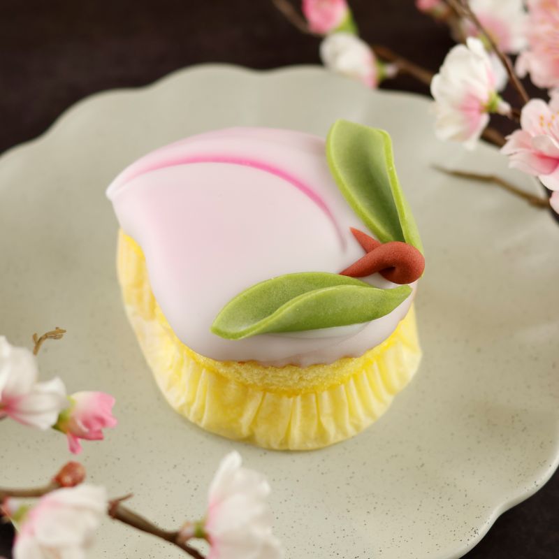 桃カステラ 小 5個入