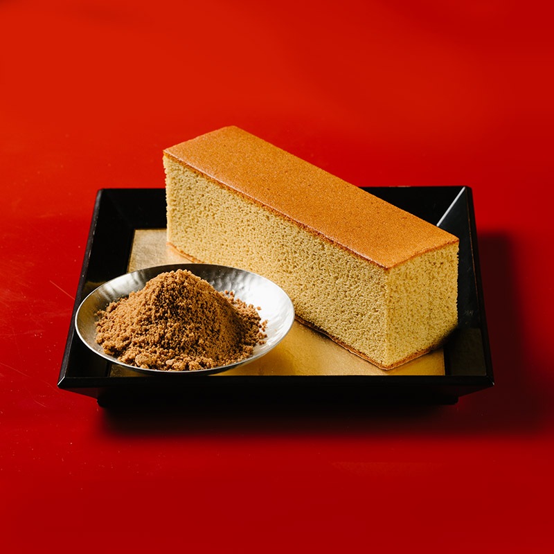 三種類の特撰カステラ 黒糖